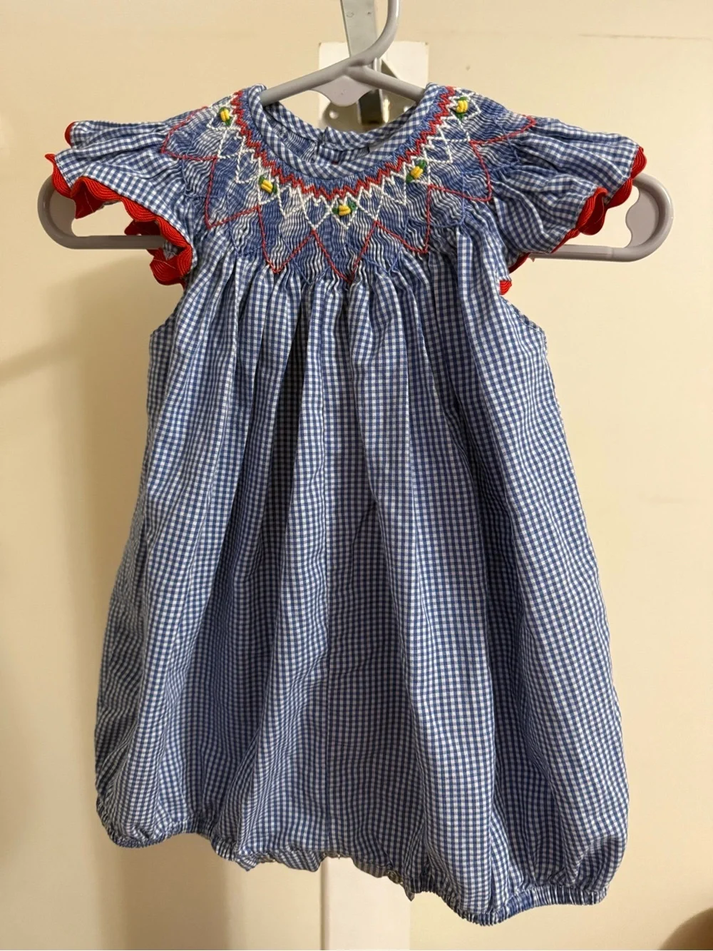 Remember Nguyen Smocked Bubble Romper